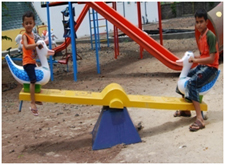 FRP Duck Sea-Saw, Multi Seater Sea-Saw, Rvolving Sea-Saw
